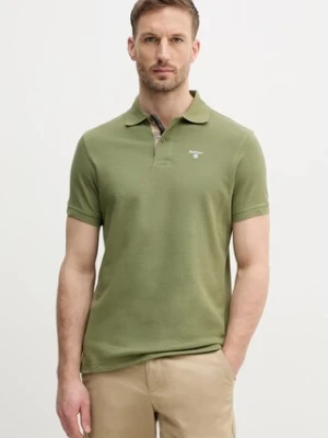 Barbour polo bawełniane Tartan Pique Polo