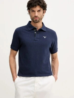 Barbour polo bawełniane Tartan Pique Polo