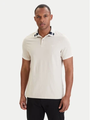 Barbour Polo Callington MML1536BE12 Beżowy jasny Regular Fit