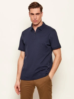Barbour Polo Hockham | Regular Fit granatowy