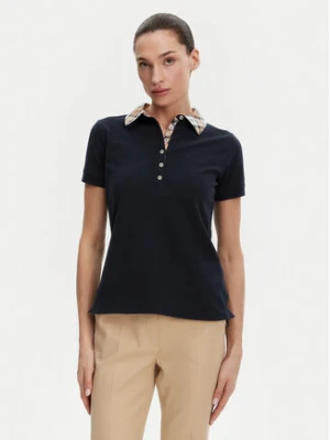 Barbour Polo LML0633NY13 Granatowy Regular Fit