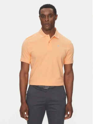 Barbour Polo Original Sports MML0358CO12 Pomarańczowy Tailored Fit