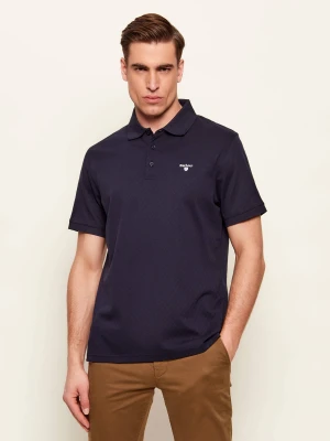Barbour Polo Sutton | Regular Fit granatowy