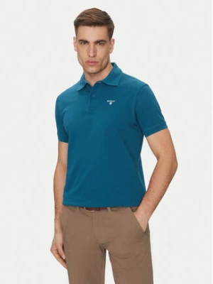 Barbour Polo Tartan MML0012AQ72 Niebieski Regular Fit