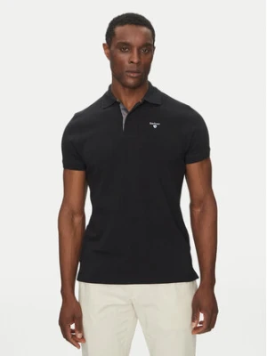 Barbour Polo Tartan MML0012BK31 Czarny Regular Fit