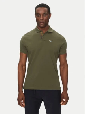 Barbour Polo Tartan MML0012OL51 Khaki Regular Fit