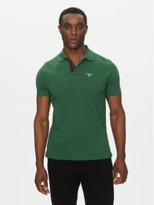 Barbour Polo Tartan MML0012OL72 Zielony Regular Fit