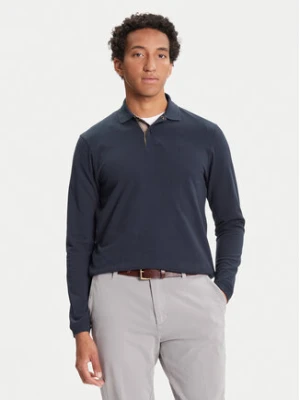 Barbour Polo Tartan MML0705NY91 Granatowy Regular Fit