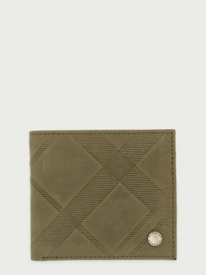 Barbour portfel męski skórzany zielony