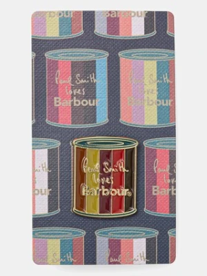 Barbour przypinka x Paul Smith Pin Badge UAC0308MI31