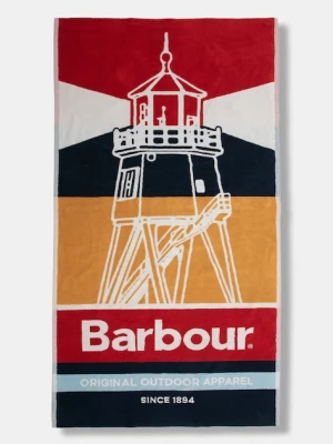 Barbour ręcznik plażowy bawełniany