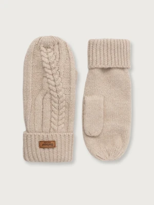 Barbour rękawiczki beżowy
