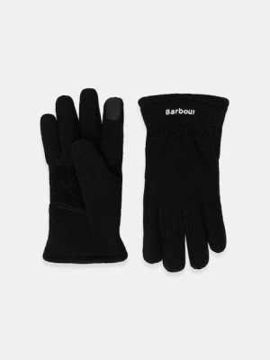 Barbour rękawiczki Coalford Fleece męskie kolor czarny MGL0108