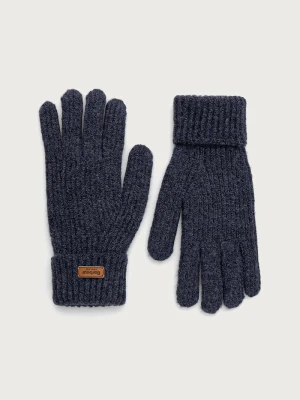 Barbour rękawiczki damskie granatowy