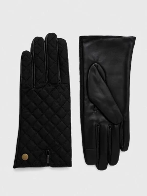 Barbour rękawiczki damskie kolor czarny