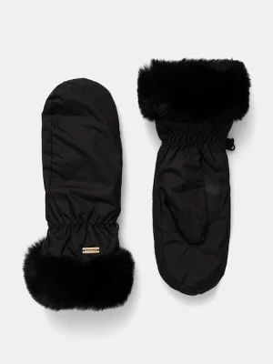 Barbour rękawiczki damskie kolor czarny LGL0114