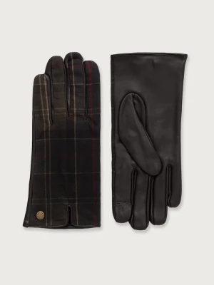 Barbour rękawiczki damskie zielony