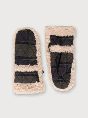 Barbour rękawiczki damskie zielony