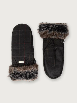 Barbour rękawiczki damskie zielony