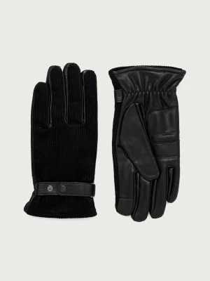 Barbour rękawiczki męskie czarny