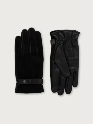 Barbour rękawiczki męskie czarny