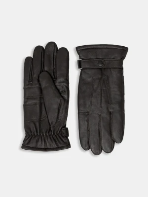 Barbour rękawiczki skórzane