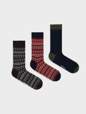 Barbour skarpetki 3-pack