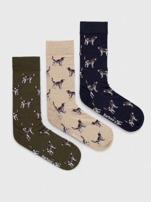 Barbour skarpetki 3-pack męskie