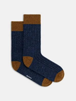 Barbour skarpetki z dodatkiem wełny Houghton Socks kolor granatowy MSO0091BR71