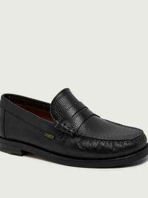 Barbour Skórzane loafersy Linford