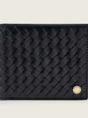 Barbour Skórzany portfel Farne Woven