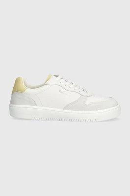 Barbour sneakersy skórzane Celeste kolor biały LFO0691WH32