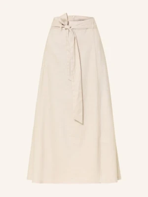 Barbour Spódnica Gabby Z Lnem beige