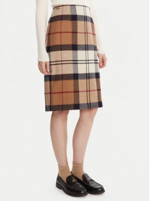 Barbour Spódnica mini Rosa LSK0064BR37 Beżowy Regular Fit
