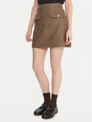 Barbour Spódnica mini Sophia LSK0130MI11 Brązowy Regular Fit