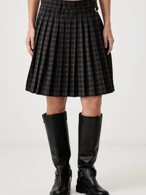 Barbour spódnica plisowana Carville zielony