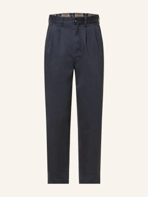Barbour Spodnie Chino Yorklane O Regularnym Kroju blau GRANATOWY