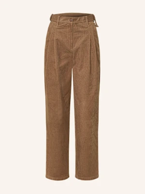 Barbour Spodnie Sztruksowe Yasmin beige