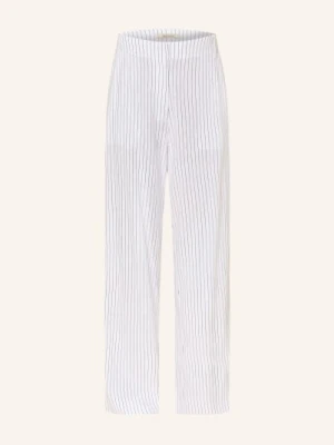 Barbour Spodnie Z Szerokimi Nogawkami Sloane weiss