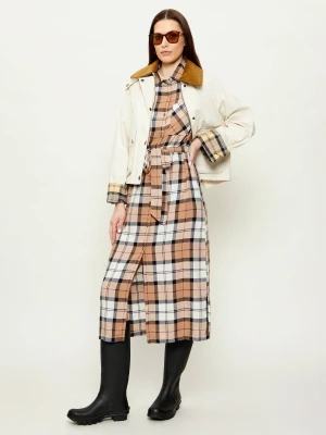 Barbour Sukienka Fern | z dodatkiem lnu
