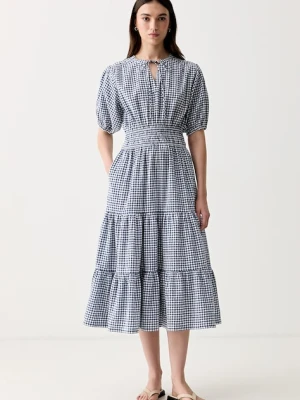 Barbour sukienka letnia bawełniana Ashwell