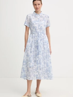 Barbour sukienka letnia bawełniana Wistera
