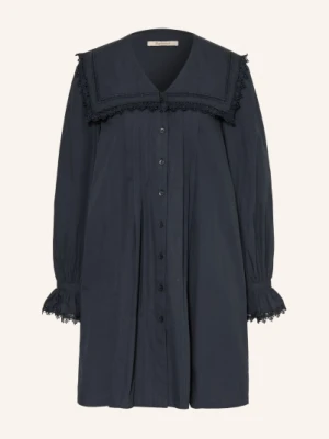 Barbour Sukienka Z Koronką blau