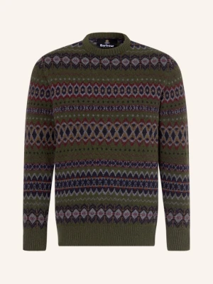 Barbour Sweter Case gruen