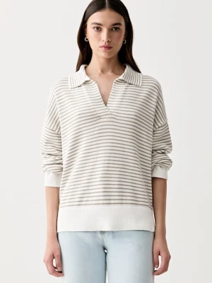 Barbour sweter damski bawełniany Aylesby