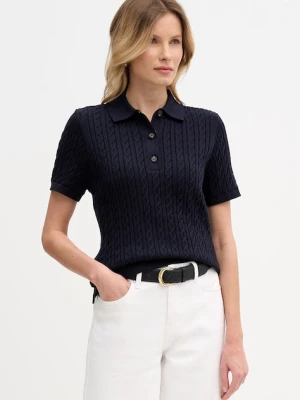 Barbour sweter damski bawełniany Hartland