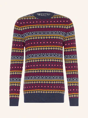 Barbour Sweter Easdale blau