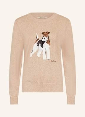 Barbour Sweter Fareham beige