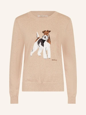 Barbour Sweter Fareham beige