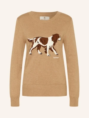 Barbour Sweter Fareham braun brązowy
